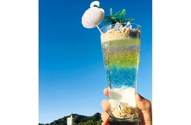 beach line*mai グラスサンドアート