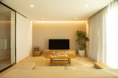 tomioの家　リビング