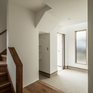 中古戸建リノベーション　玄関