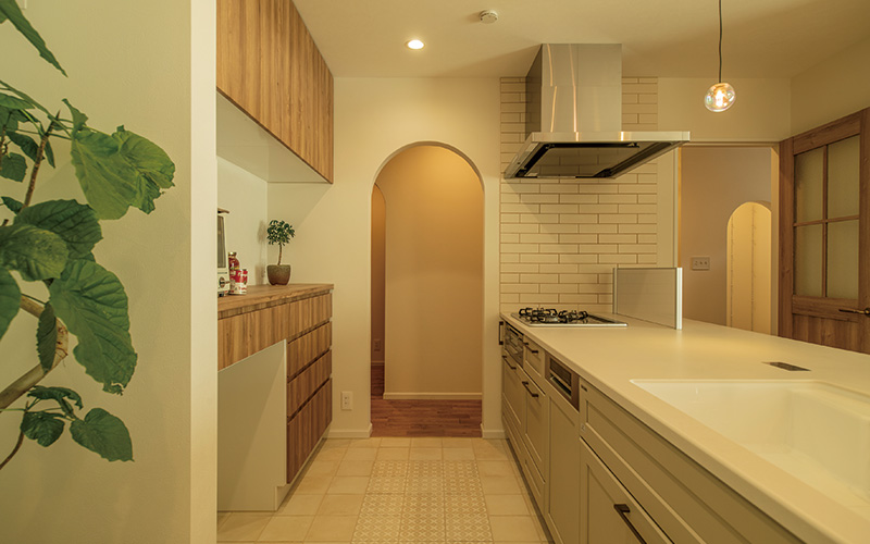 キッチン　tomioの家 新築完成見学会