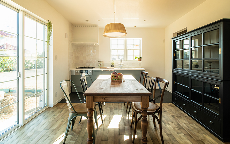 ダイニング　tomioの家 新築完成見学会